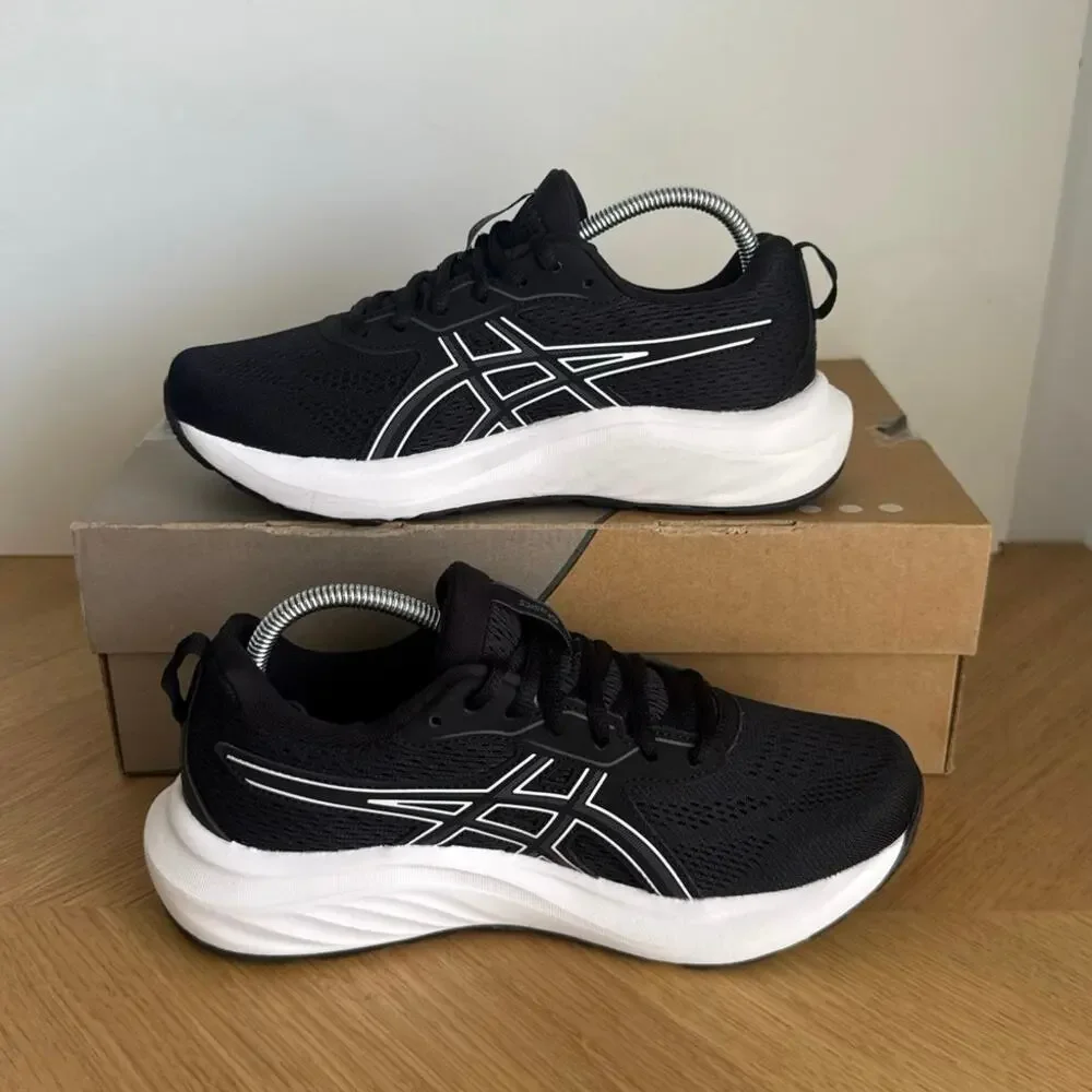 Asics Gel Contend 9 Black/White Women Running Sneakers- SZ 6.5 Wide - Picture 9 of 11